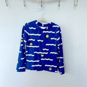 Hanna Andersson Toddler Rashguard Long Sleeve Top